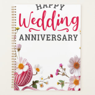 Agenda Feliz aniversário de casamento