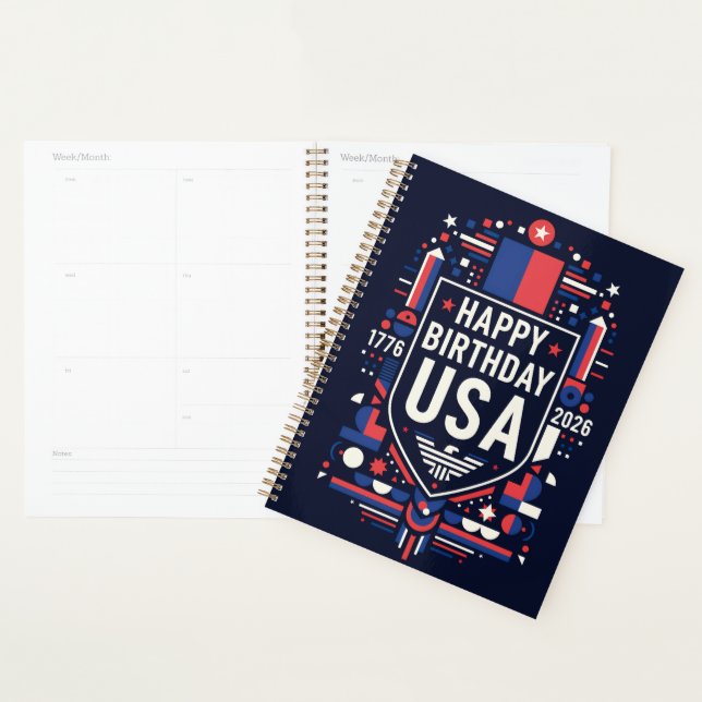 Agenda Feliz aniversário dos EUA 250 (Exibição)