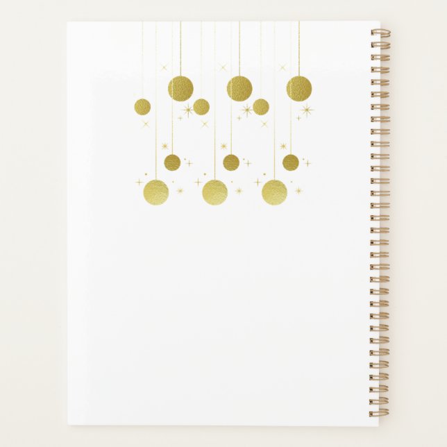 Agenda Feliz ano novo (Verso)