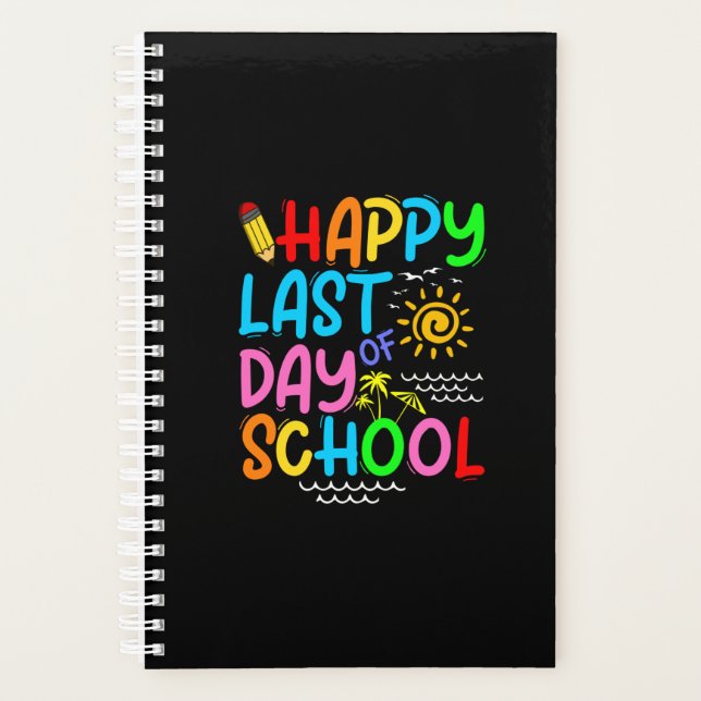 Agenda Feliz Dia Passado de Professores De Óculos De Sol  (Frente)