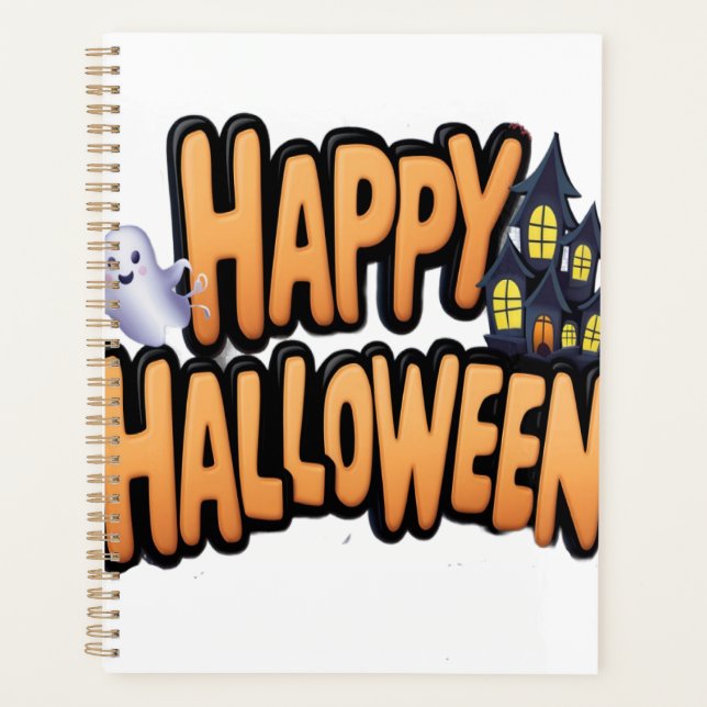 Agenda Feliz Halloween  (Frente)