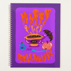 Agenda Feliz Halloween Cat Lover taça de café