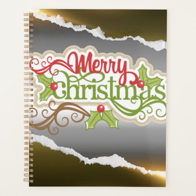 Agenda Feliz Natal  (Frente)