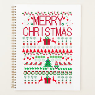 Agenda Feliz Natal estilo Suéter Feio