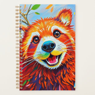 Agenda Feliz Urso Expresso Arte abstrato