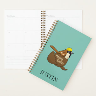 Agenda Felz pascoa de Ovos de Chocolate Sparrow Persona