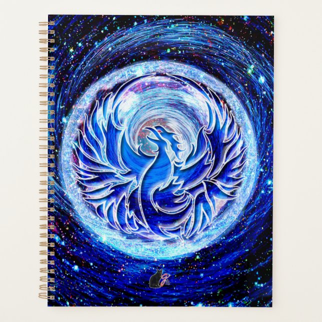 Agenda Fênix Azul (Frente)