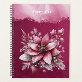 Agenda Feriado Floral Rosa