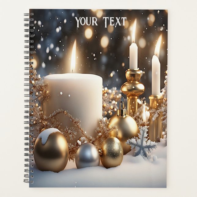 Agenda Feriado nas Velas de Feriado (Frente)