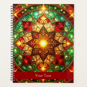 Agenda Férias Vermelho Verde Decorativas