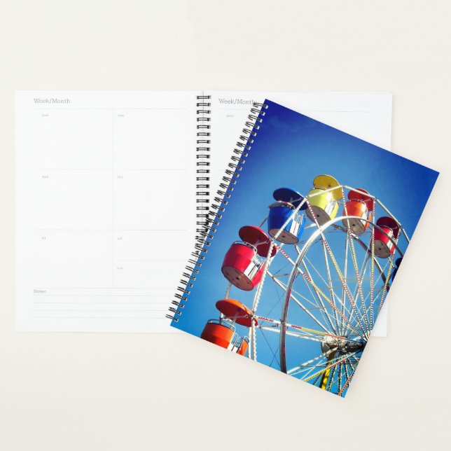 Agenda Ferris Wheel Planner (Exibição)