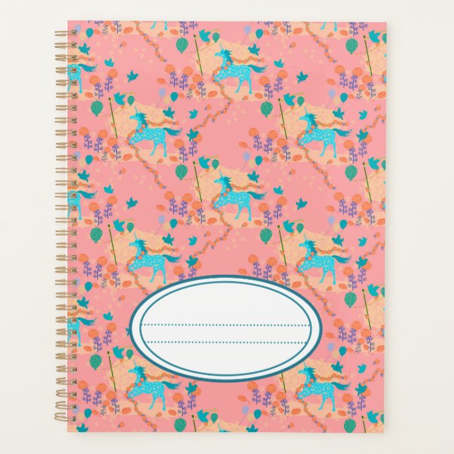 Agenda Festa de Aniversário do Unicórn (Frente)