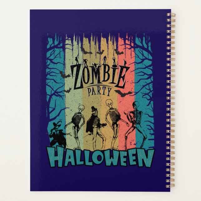 Agenda Festa Zombie, Halloween (Verso)