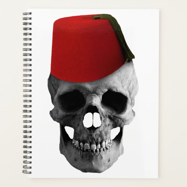 Agenda Fez do Effendi: Um Conto Egípcio do Crânio (Frente)