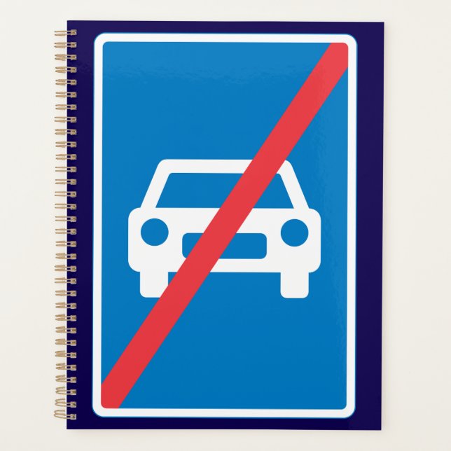 Agenda Fim da Sinalização de Autoestrada (Frente)