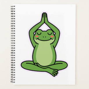 Agenda Fique Calmo, Fique Raro - Sapo De Meditação De Zen