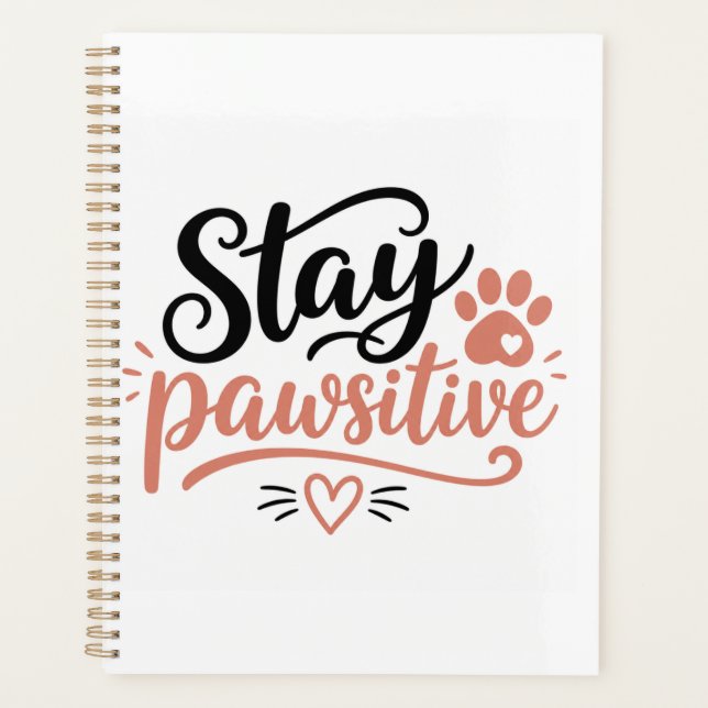 Agenda Fique Pawsitivo (Frente)