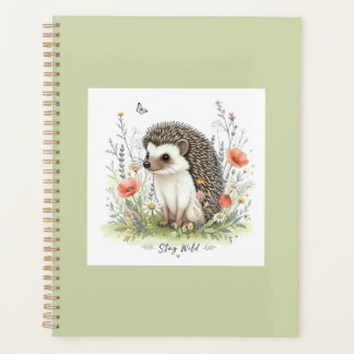 Agenda Fique Selvagem Pequeno Ouriço Floresta