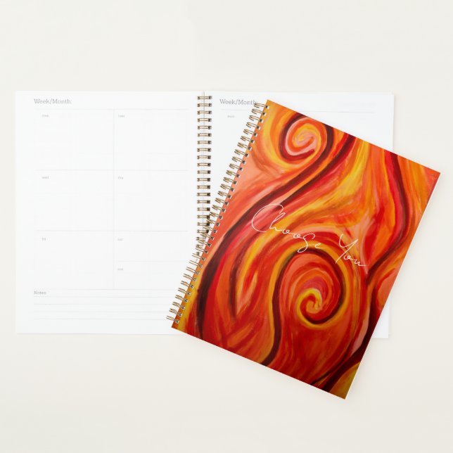 Agenda "Fire Within" Planner (Exibição)