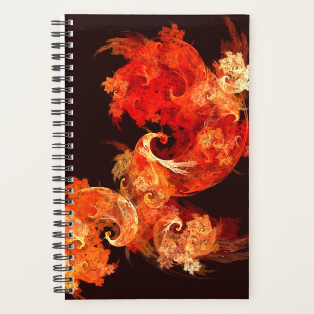 Agenda Firebird Abstrato Art (Frente)