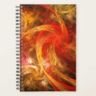 Agenda Firestorm Abstrato Art