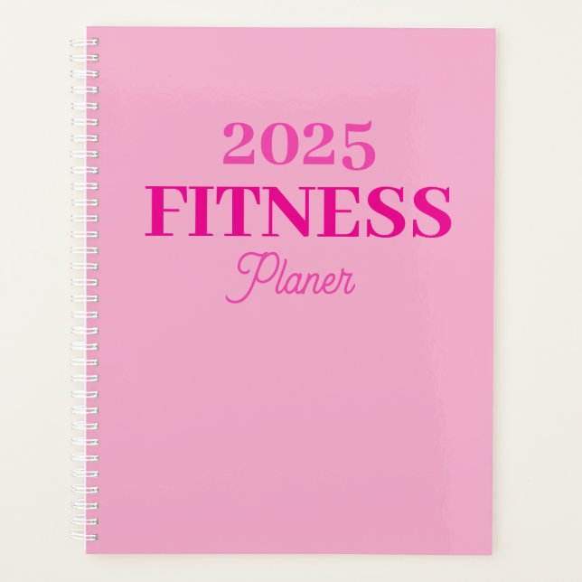 Agenda  Fitness Planer 2025 (Frente)