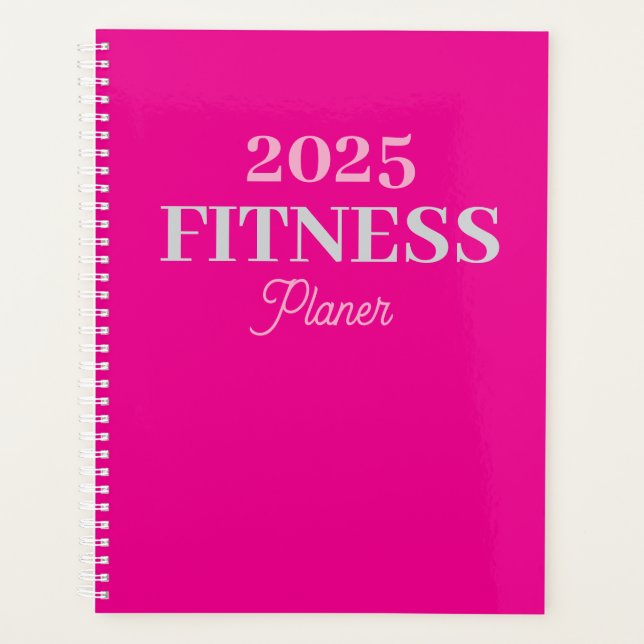 Agenda  Fitness Planer 2025 (Frente)
