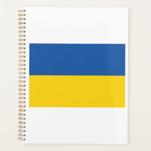 Agenda Flag of Ukraine Button Planner