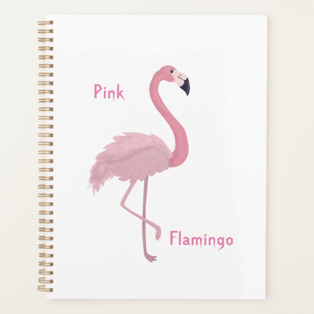 Agenda Flaminging Rosa (Frente)