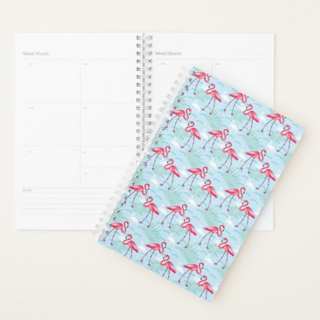 Agenda Flamingo Pattern (Exibição)