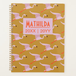 Agenda Flamingos Batendo As Asas