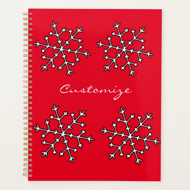 Agenda Flocos de neve Thunder_Cove (Frente)