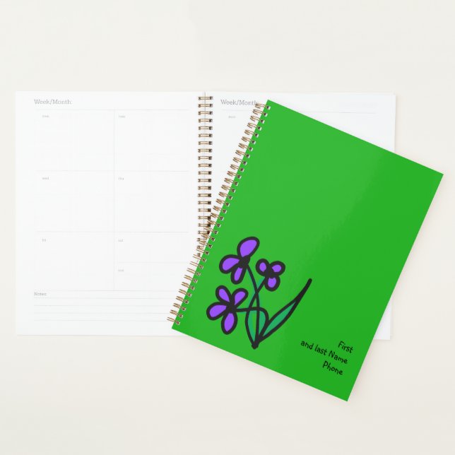 Agenda Flor cega (Exibição)