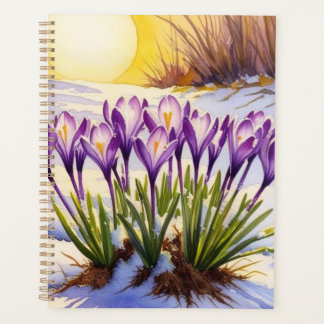 Agenda Flor Crocus