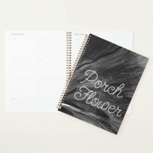 Agenda Flor de Portas / Preto e Branco /