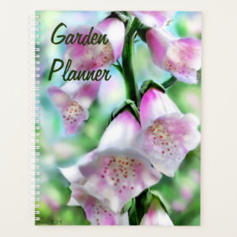 Agenda Flor Flor Floral Puro-Verde-Flor-Foxglove