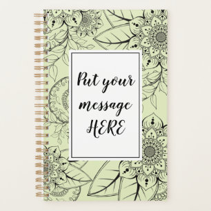 Agenda Flor Mandala Weekly Planner