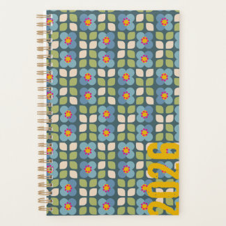 Agenda FLORA BLUSH - Botanical Pattern Planner