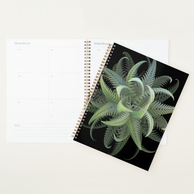 Agenda Floração de Samambaia Fractal (Exibição)