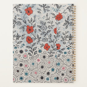 Agenda florais artístico