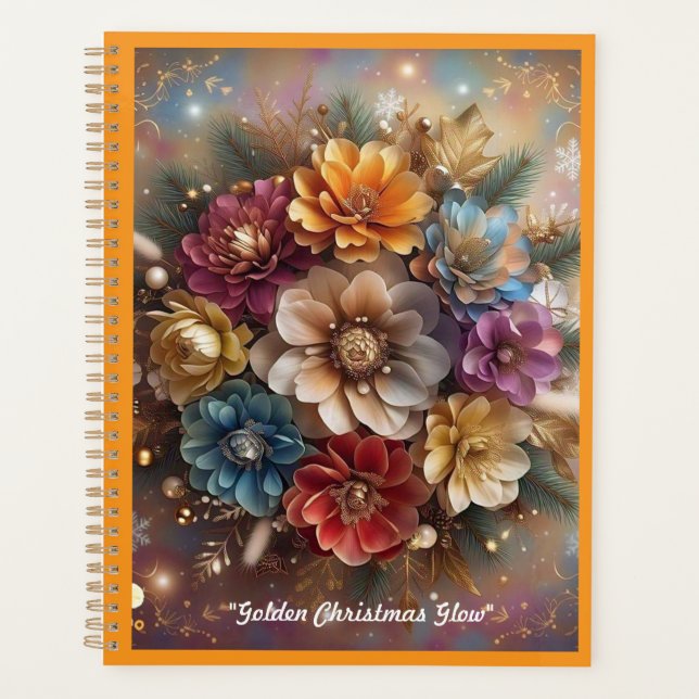 Agenda "Floral de Natal" (Frente)