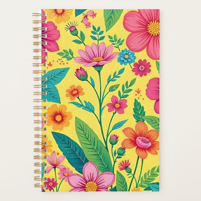 Agenda floral design planner (Frente)
