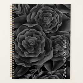 Agenda Floral é o novo Rosa de Preto - Aquarela