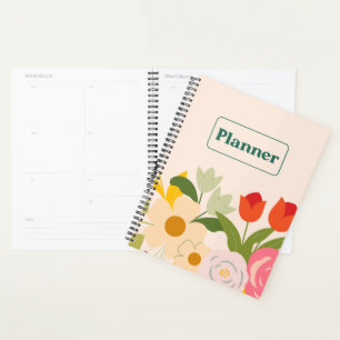 Agenda Floral Elegance Planner