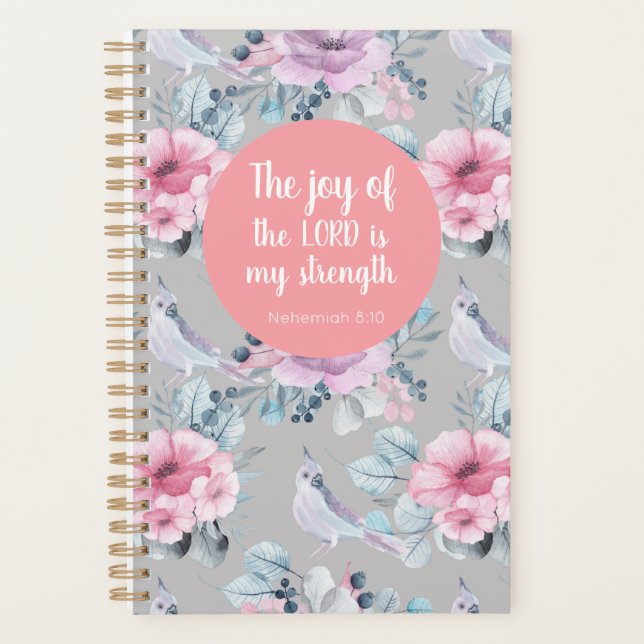 Agenda Floral elegante (Frente)