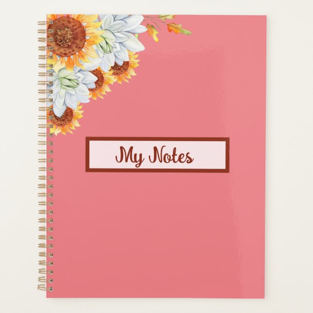 Agenda Floral Fall Inspire School (Frente)