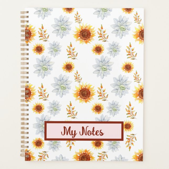 Agenda Floral Fall Inspire School (Frente)