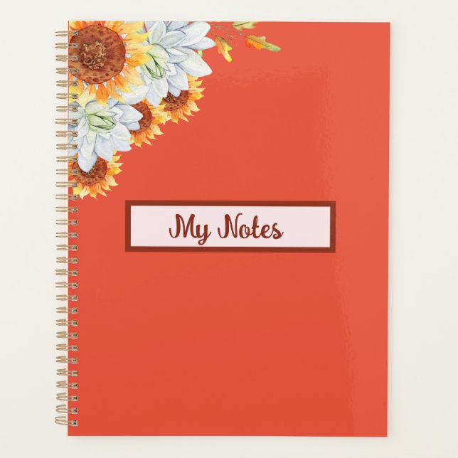 Agenda Floral Fall Inspire School (Frente)