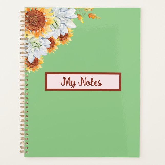 Agenda Floral Fall Inspire School (Frente)