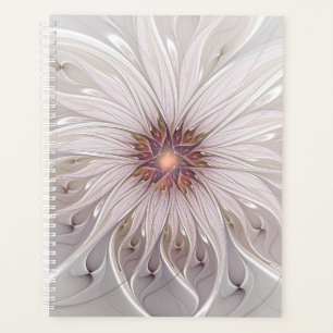 Agenda Floral Fantasy, Abstrato Moderna Flor Pastel